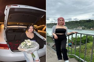 Tặng hoa với xe là được cô gái cho làm tình